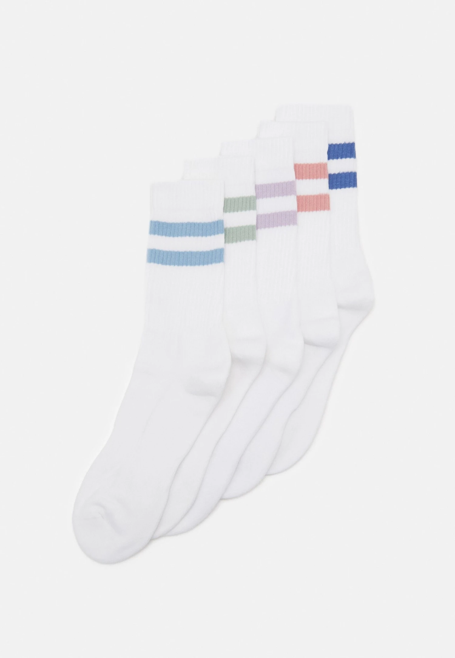YOURTURN Socks - White/Multicoloured 3 YOURTURN Socks - White/Multicoloured