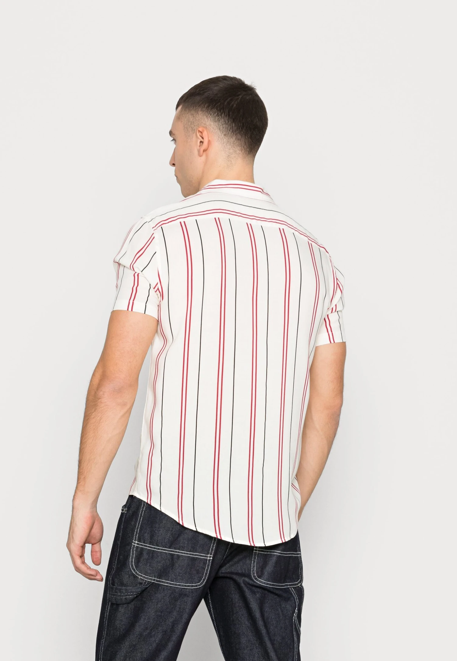 YOURTURN Unisex - Button-Down Blouse - Pink 5 YOURTURN Unisex - Button-Down Blouse - Pink - Image 3