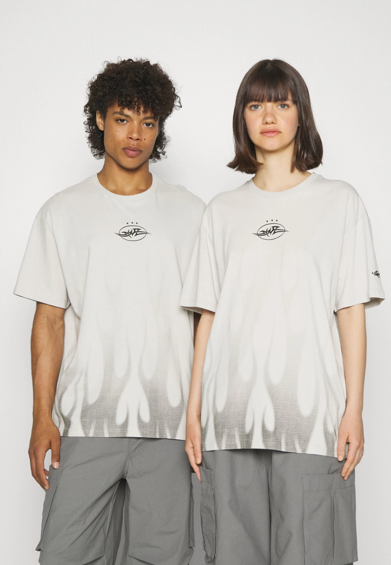 YOURTURN Unisex - Print T-Shirt - Light Grey 3 YOURTURN Unisex - Print T-Shirt - Light Grey