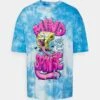 YOURTURN Spongebob Tie Dye Graphic Tee - Print T-Shirt - Blue 2 YOURTURN Spongebob Tie Dye Graphic Tee - Print T-Shirt - Blue -Yourturn 97e6520313c4470bb1df18f9d0f20a19