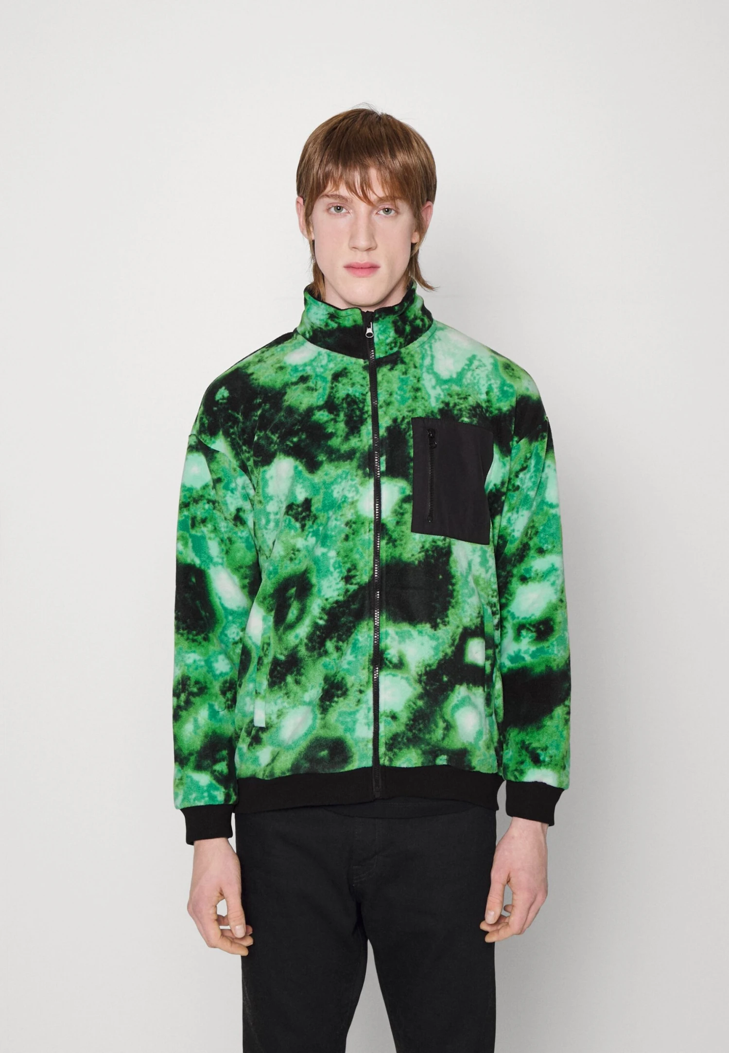 YOURTURN Unisex - Fleece Jacket - Green 3 YOURTURN Unisex - Fleece Jacket - Green