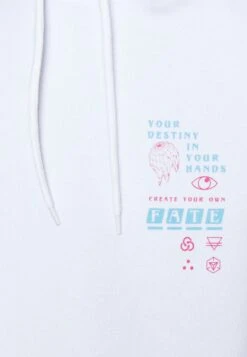 YOURTURN Unisex - Hoodie - White -Yourturn 9d9a761c5d00465b9901499143ddff39