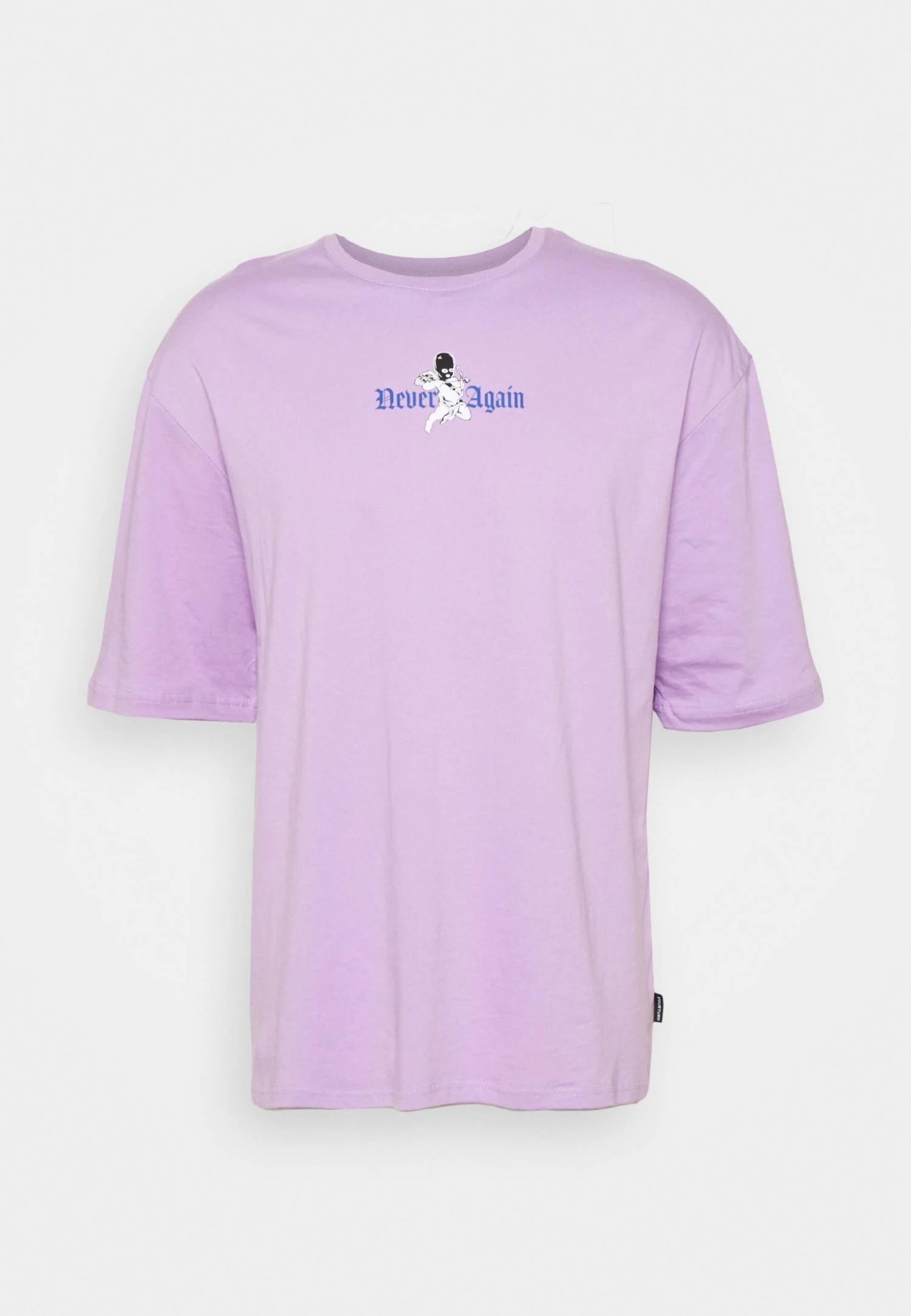 YOURTURN Oversize Unisex - Print T-Shirt - Lilac 7 YOURTURN Oversize Unisex - Print T-Shirt - Lilac - Image 5