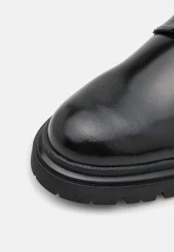 YOURTURN Leather Unisex - Casual Lace-Ups - Black -Yourturn b5ccc4155fda4429aad0df5e4fcdb0da