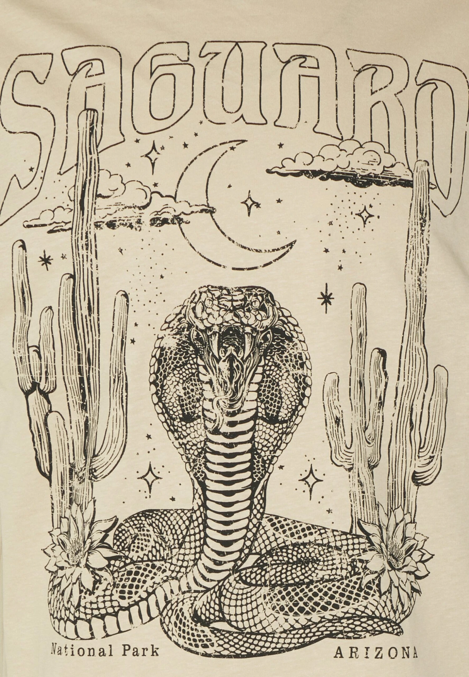 YOURTURN Unisex - Print T-Shirt - Tan 7 YOURTURN Unisex - Print T-Shirt - Tan - Image 5