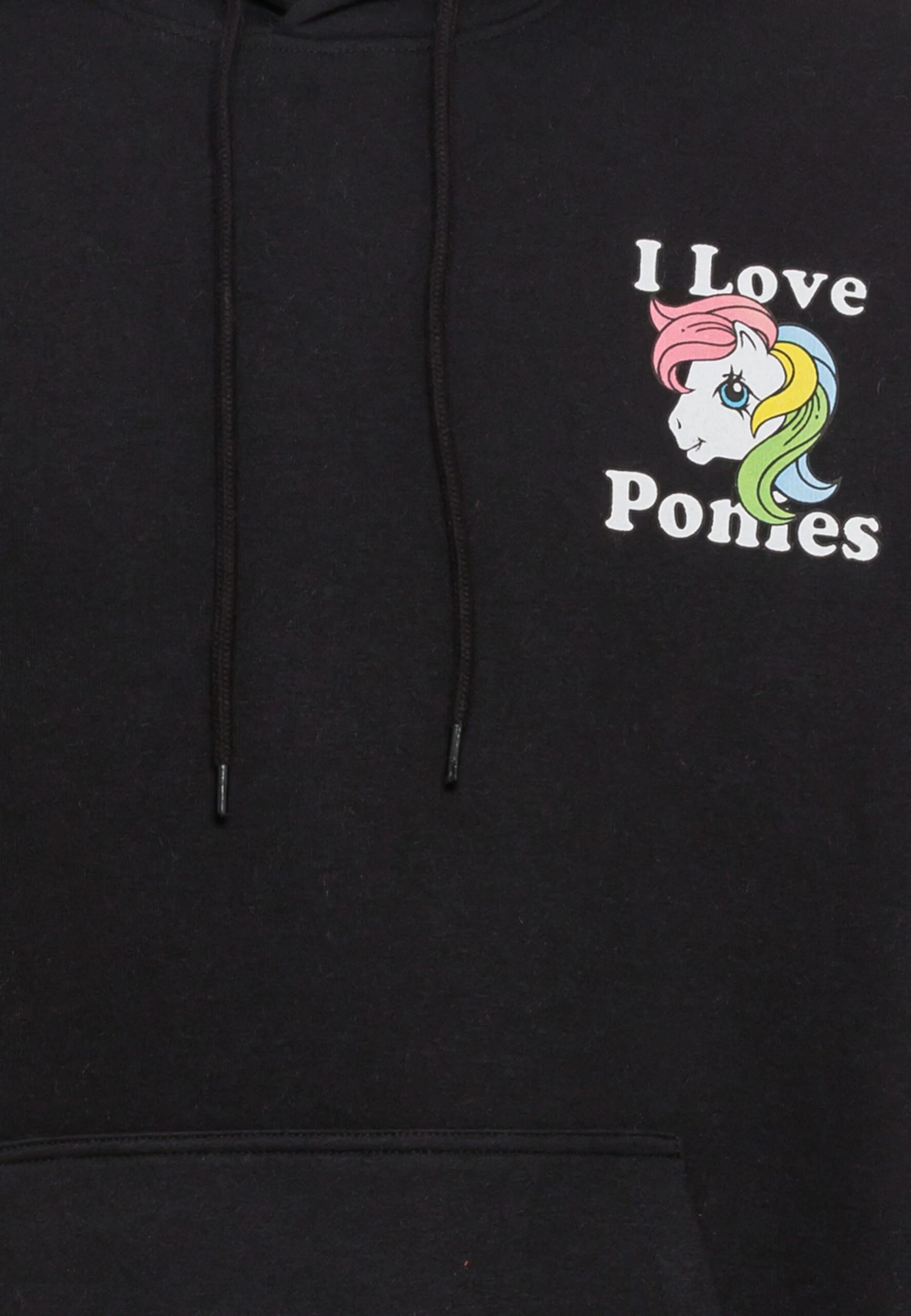 YOURTURN My Little Pony Unisex - Hoodie - Black 5 YOURTURN My Little Pony Unisex - Hoodie - Black - Image 3