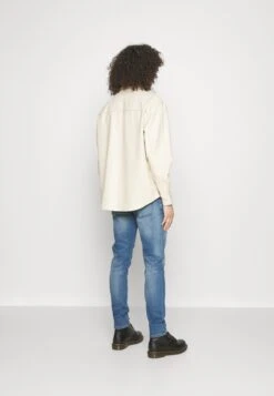 YOURTURN Unisex - Faux Leather Jacket - Beige -Yourturn c671d83259a145cbb626a655a3237175