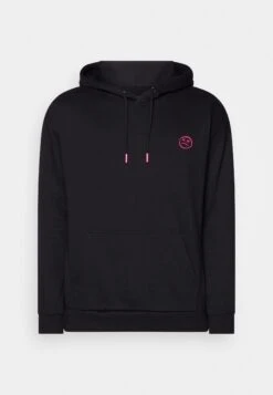 YOURTURN Embroidered Text Hoodie Unisex - Hoodie - Black -Yourturn c692656bb29846b2a2927c8d86f929fa