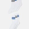 YOURTURN 7 Pack - Socks - Dark Blue/White