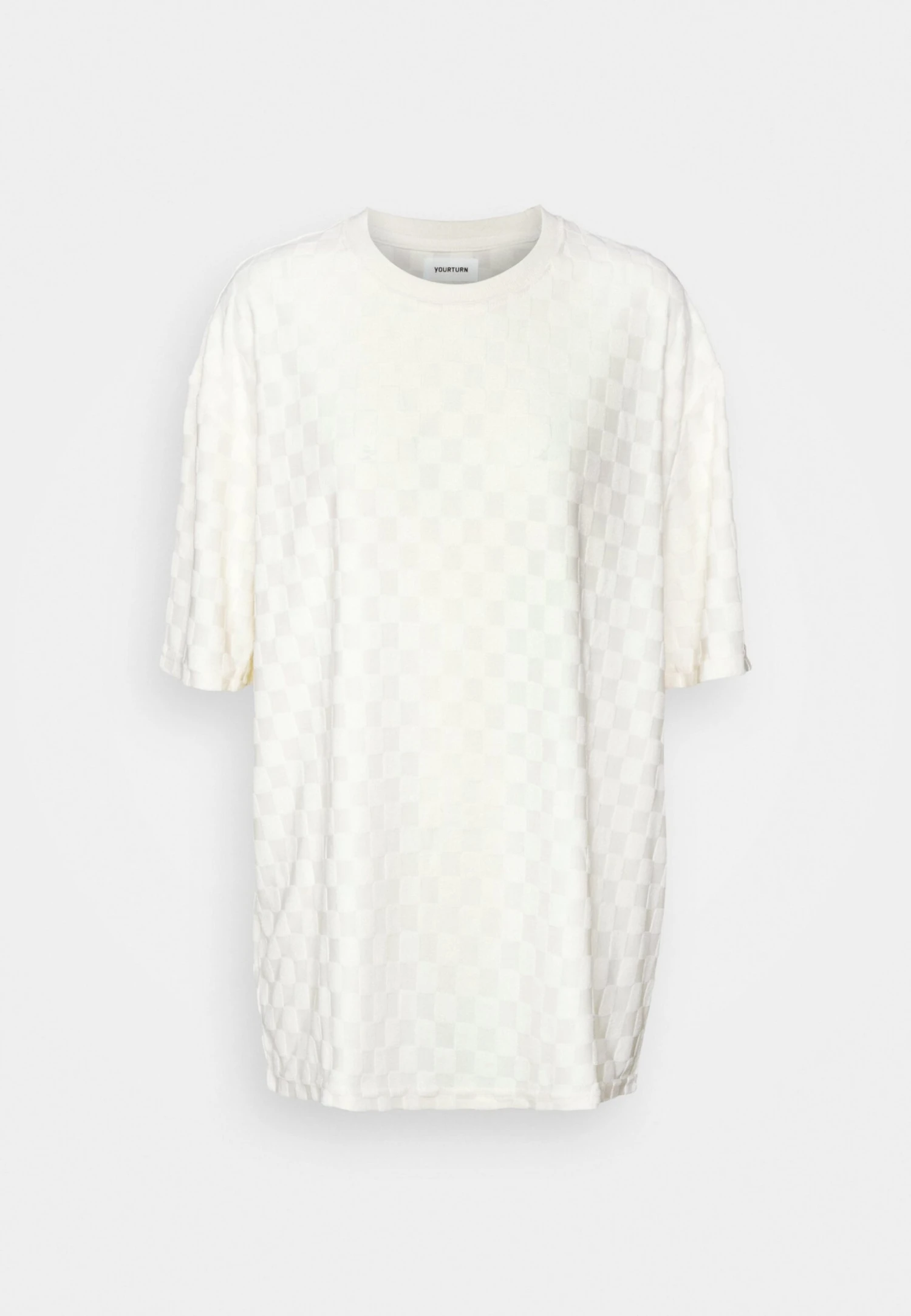 YOURTURN Unisex - Print T-Shirt - Off-White 7 YOURTURN Unisex - Print T-Shirt - Off-White - Image 5