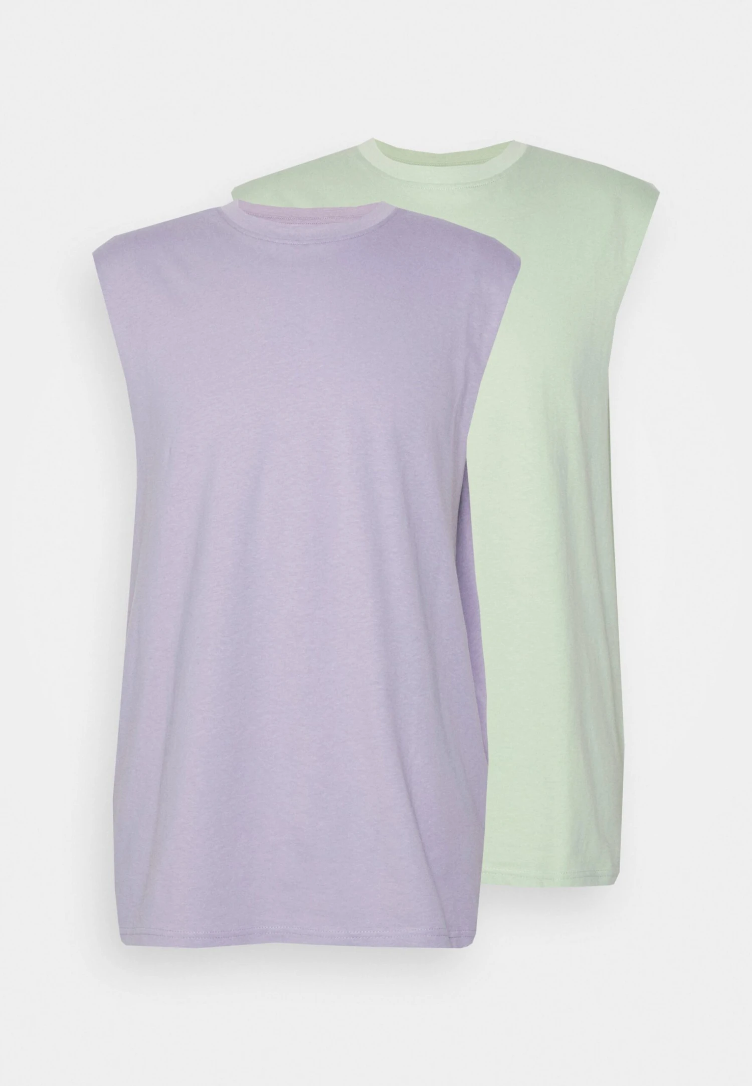 YOURTURN Unisex 2 Pack - Top - Lilac/Light Green 9 YOURTURN Unisex 2 Pack - Top - Lilac/Light Green - Image 7