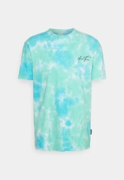 YOURTURN Unisex - Print T-Shirt - Blue/Green