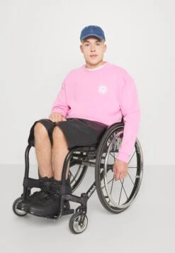 YOURTURN Unisex - Sweatshirt - Pink -Yourturn da3f95bfc35e4ab1b9c6f6e819f43d94