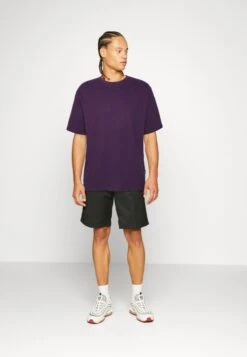 YOURTURN 3Pack Unisex - Basic T-Shirt - Grey/Purple/Black