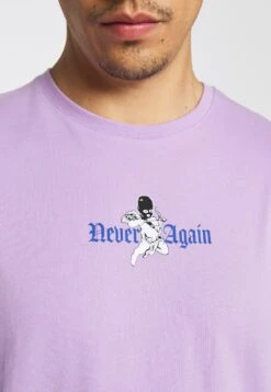 YOURTURN Oversize Unisex - Print T-Shirt - Lilac 13 YOURTURN Oversize Unisex - Print T-Shirt - Lilac -Yourturn e6368f57d85f4574a3034a72175885ce