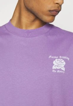 YOURTURN Unisex - Print T-Shirt - Lilac -Yourturn ed16e5609a2e4201a0949f77f3ede970