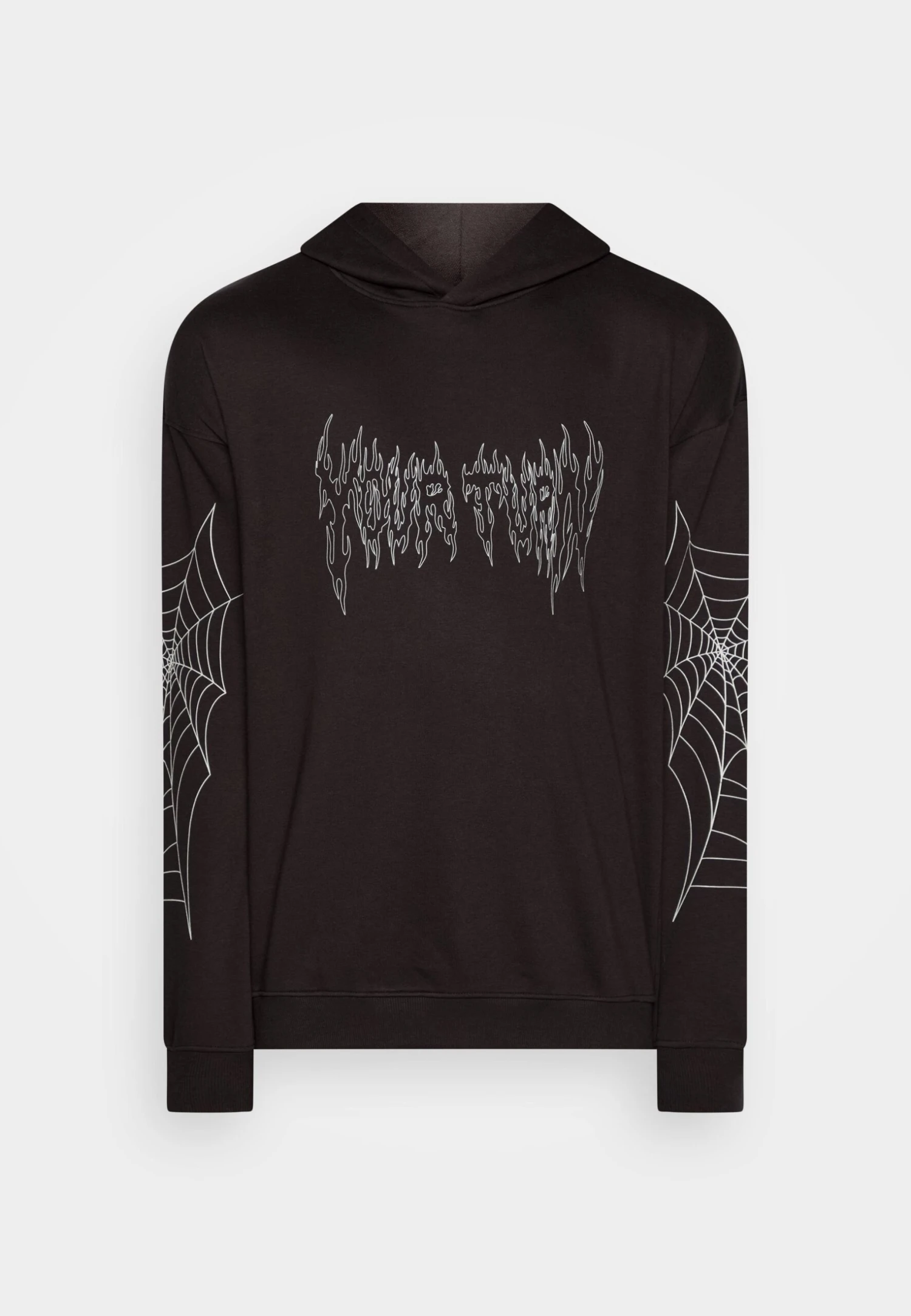 YOURTURN Spiderweb Unisex - Hoodie - Black 7 YOURTURN Spiderweb Unisex - Hoodie - Black - Image 5