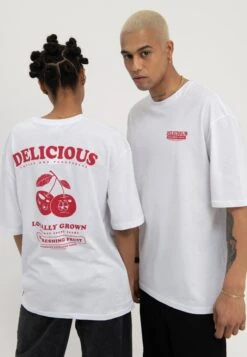 YOURTURN Unisex - Print T-Shirt - White -Yourturn ef66dde65de44d5ab43ecacdb3bc9be0