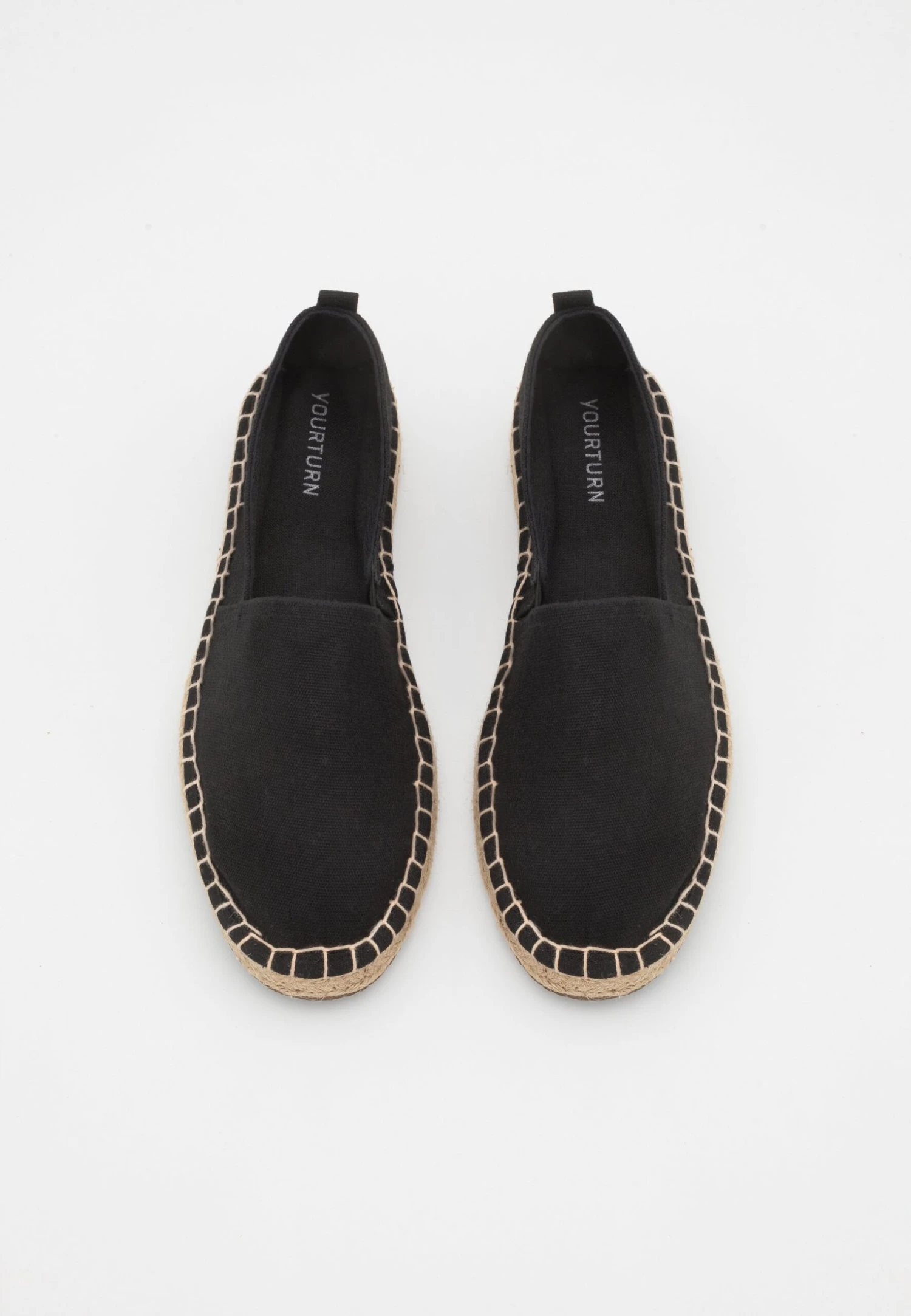 YOURTURN Espadrilles - Black 6 YOURTURN Espadrilles - Black - Image 4