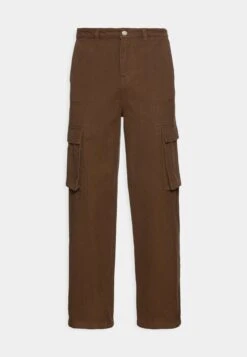 YOURTURN Unisex - Cargo Trousers - Brown -Yourturn f7aa819fdad24721affc894fab50e4f9