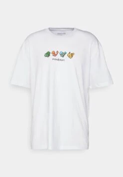 YOURTURN Pokemon Pikachu Unisex - Print T-Shirt - White -Yourturn fc01e94b9c2d40faaf5b35352f9e1b32