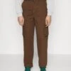 YOURTURN Unisex - Cargo Trousers - Brown 2 YOURTURN Unisex - Cargo Trousers - Brown -Yourturn fc60e9c3b3b143b3a5a5f9cec714cdb8