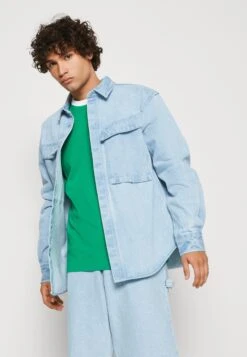 YOURTURN Unisex - Denim Jacket - Blue -Yourturn fd2bf4f8c7d146b99288493a5b3cc8a4